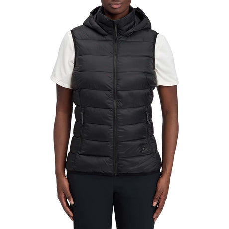 McKinley Erla Padded Full-Zip Womens Hooded Hiking Gillet