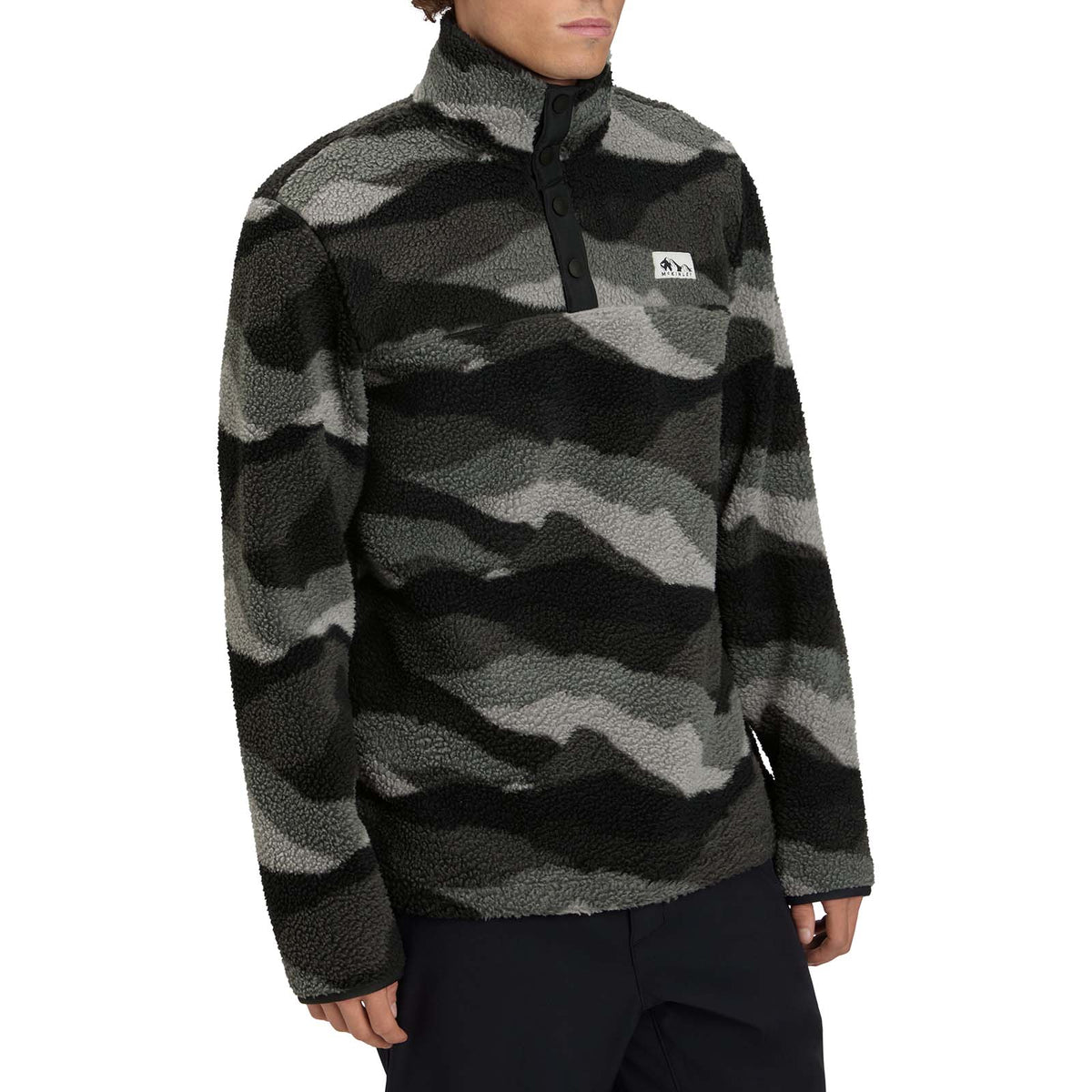 McKinley Farrah HS Mens Regular-Fit Hiking Fleece Top