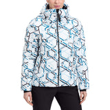 McKinley Sophi Womens Full-Zip Padded Slim-Fit Ski Jacket