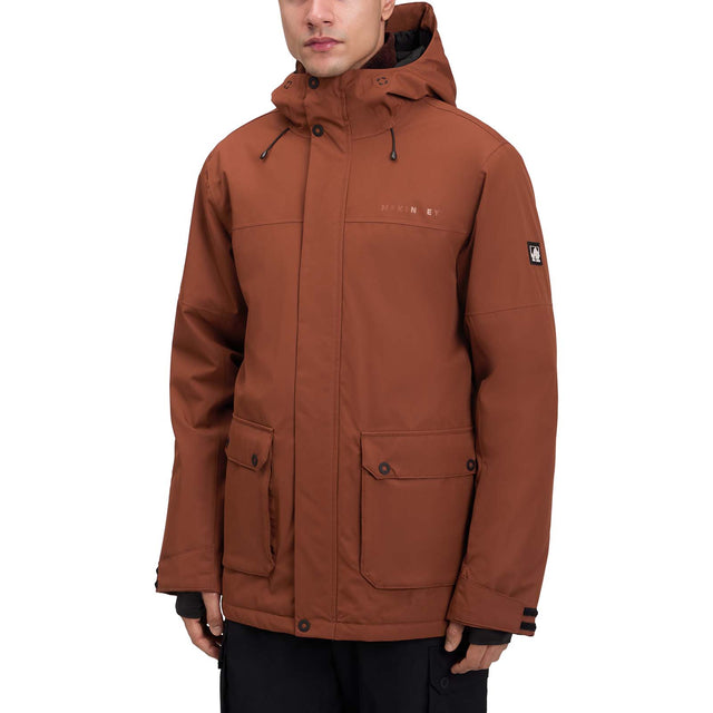 McKinley Erwan Mens Padded Hooded Snowboarding Jacket