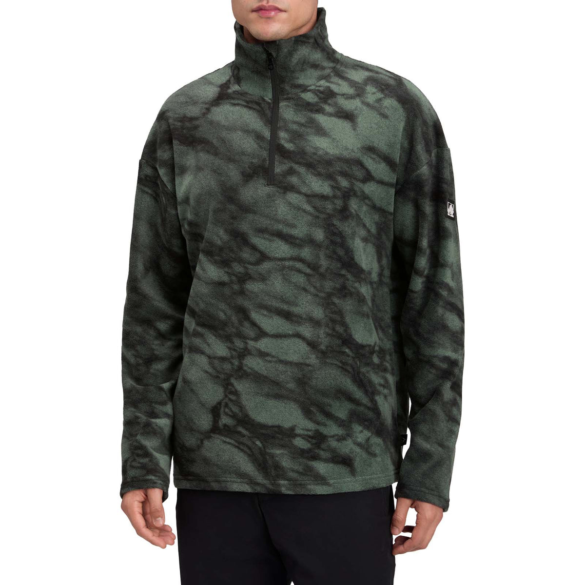 McKinley Ezio Mens Fleece Half-Zip Midlayer Top