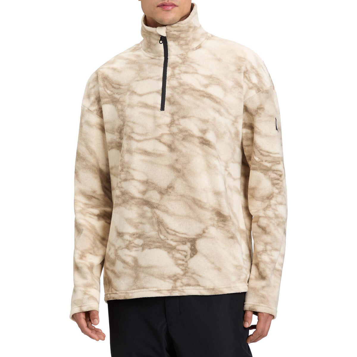 McKinley Ezio Mens Fleece Half-Zip Midlayer Top