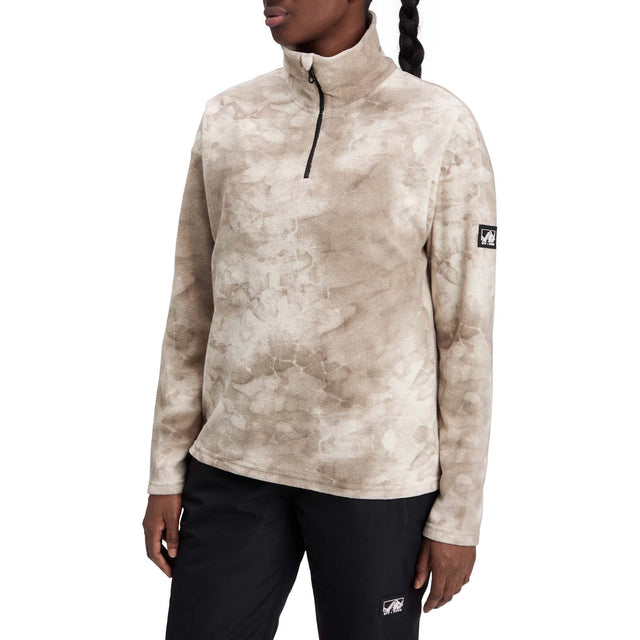 McKinley Ezia Womens Fleece Half-Zip Midlayer Top