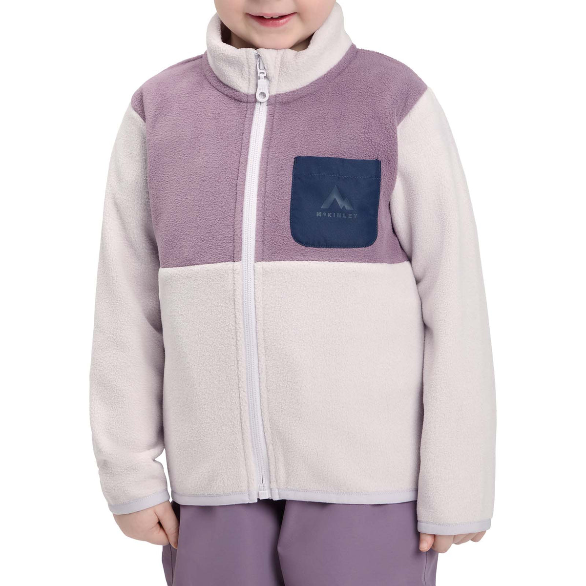 McKinley Danilo II Toddler/Kids Full-Zip Fleece Ski Jacket
