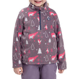 McKinley Tibo III Toddler/Kids Half-Zip Fleece Ski Midlayer