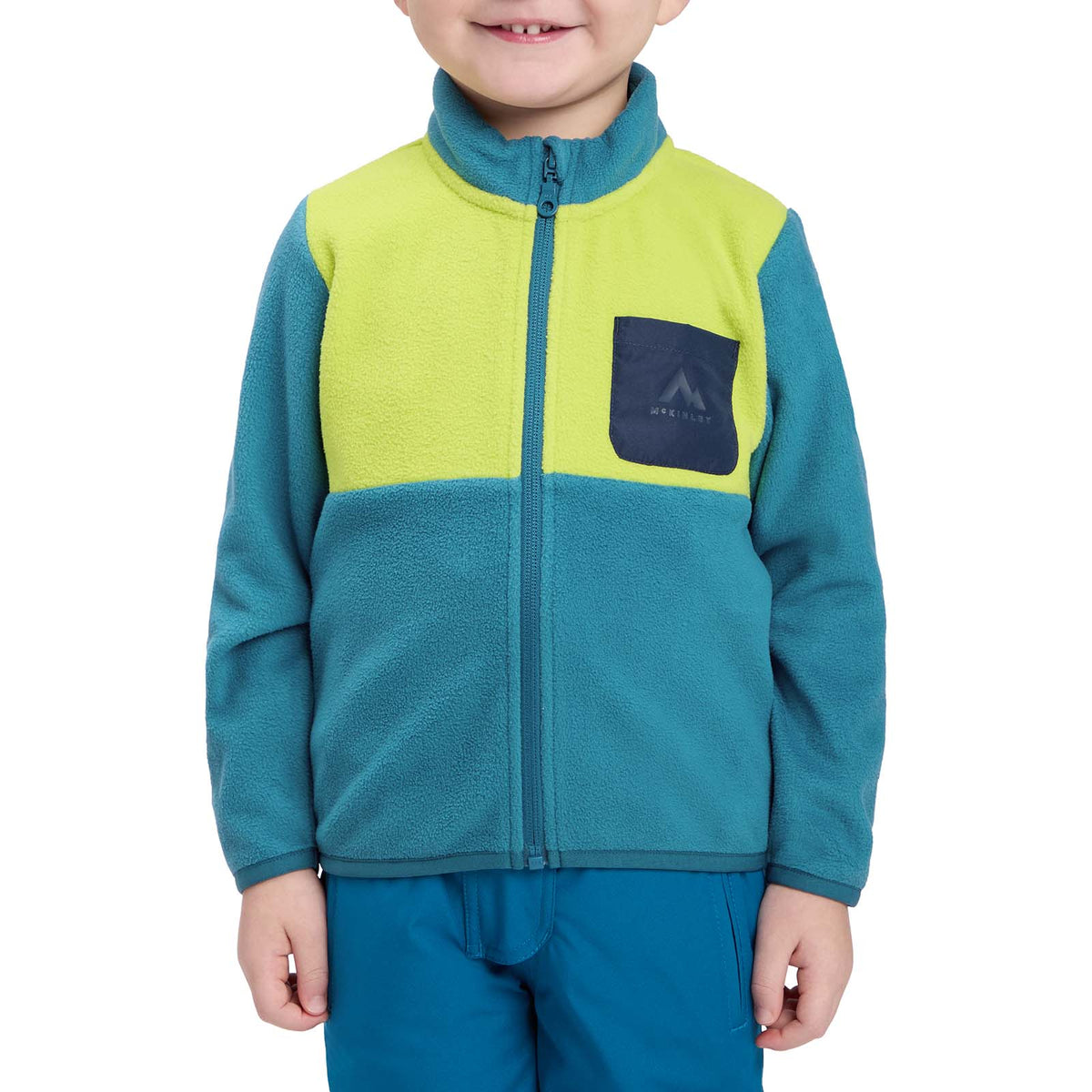 McKinley Danilo II Toddler/Kids Full-Zip Fleece Ski Jacket