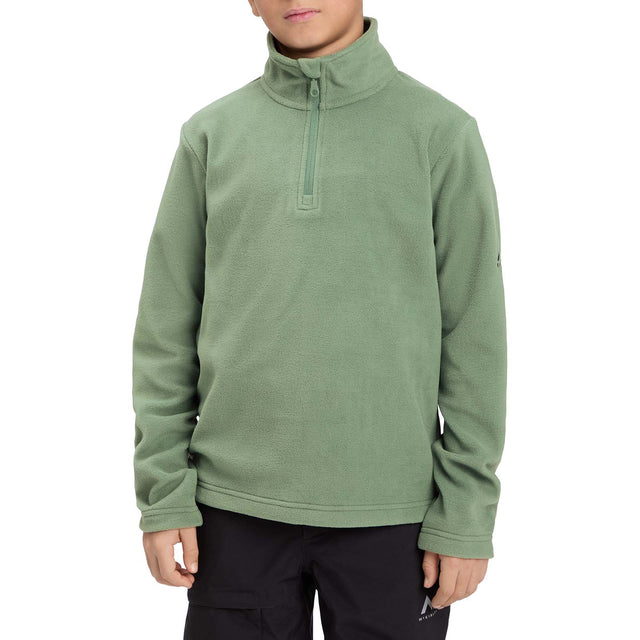 McKinley Amarillo Kids Half-Zip Fleece Ski Midlayer