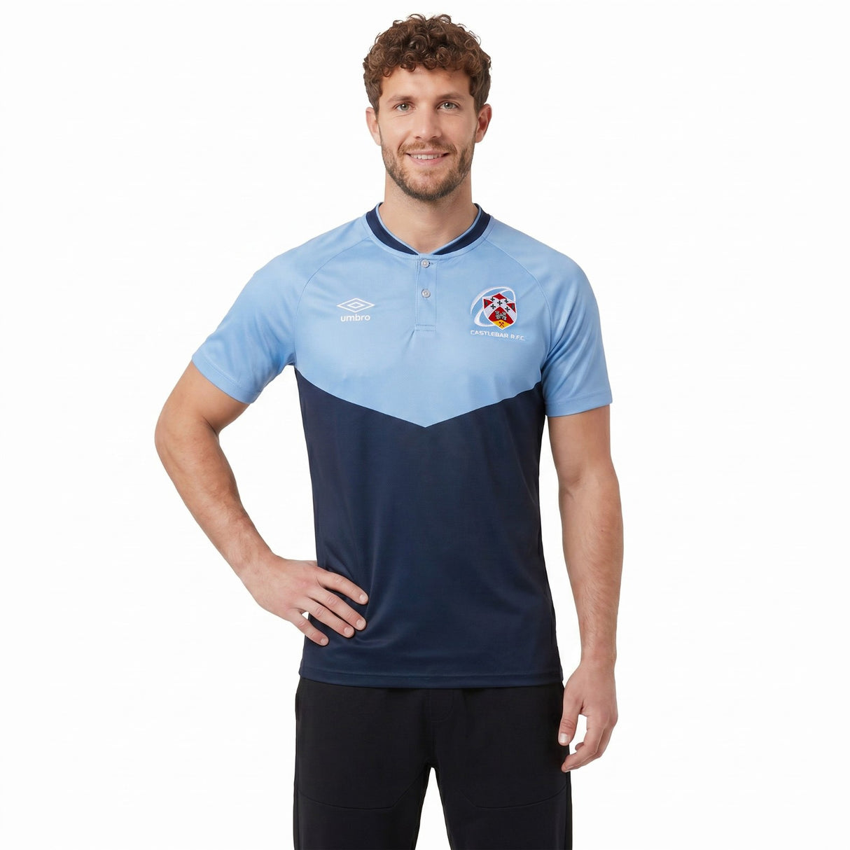 Umbro Castlebar Rugby Club Adults Short Sleeve Top