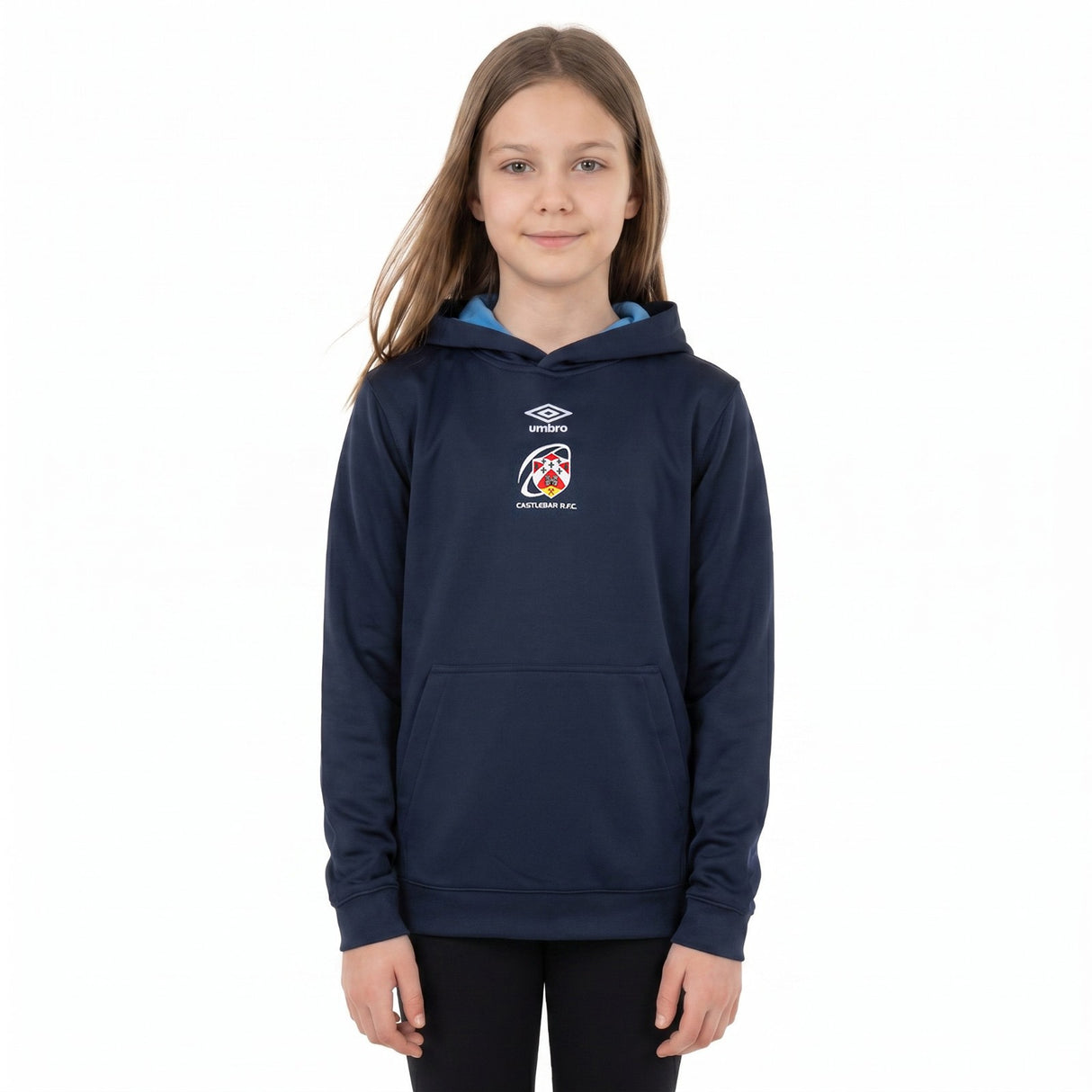 Umbro Castlebar Rugby Club 2024/25 Kids Overhead Hoodie