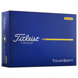 Titleist Tour Soft 2026 Dozen Yellow Golf Balls