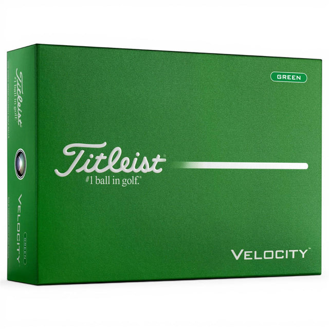 Titleist Velocity Dozen Green Golf Balls