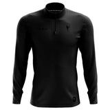 McKeever Clifford Blackout Quarter Zip Top – Black