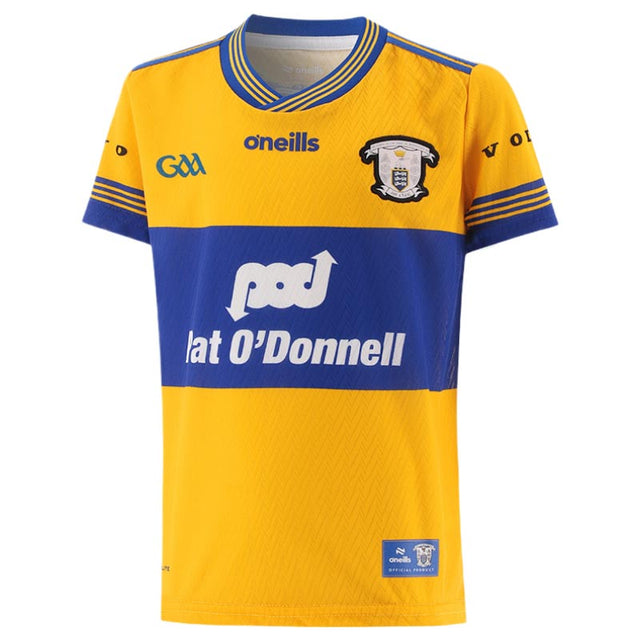O'Neills Clare 26 Home Kids Jersey Ylw
