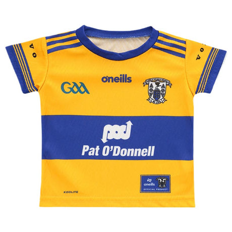 O'Neills Clare 26 Home Junior Jersey Ylw