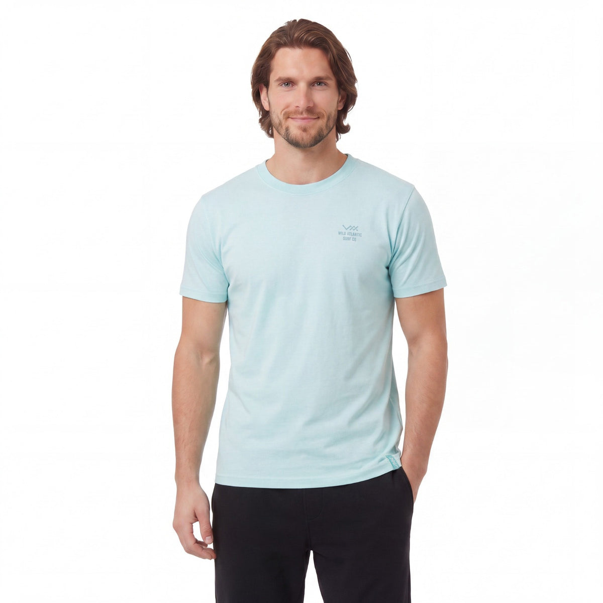 Wild Atlantic Surf Co Sunrise Short Sleeve Mens T-Shirt