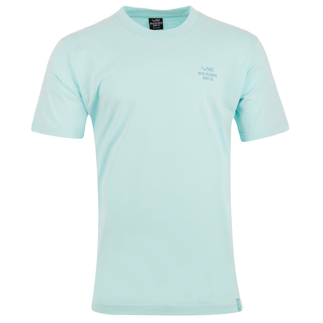 Wild Atlantic Surf Co Sunrise Tee Blue