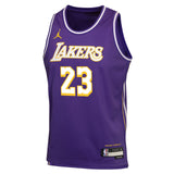 Nike Lakers James 23 K Statement Jsy Pur