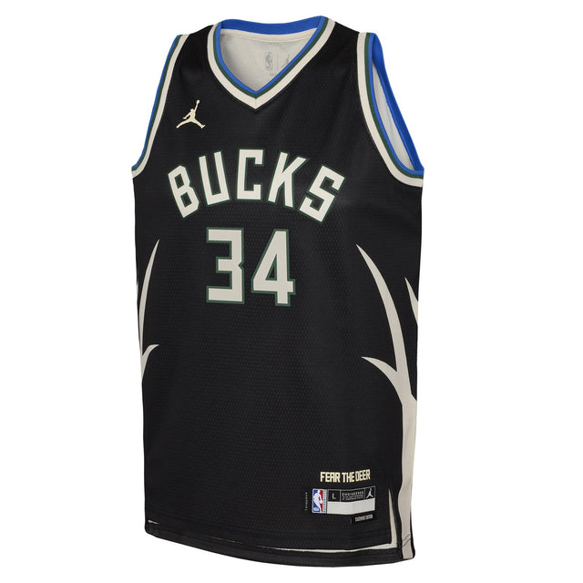 Nike Bucks Giannis 34 K Statement Jsy B