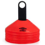 Umbro 20cm Football Training Saucer Cone Set - Set of 50