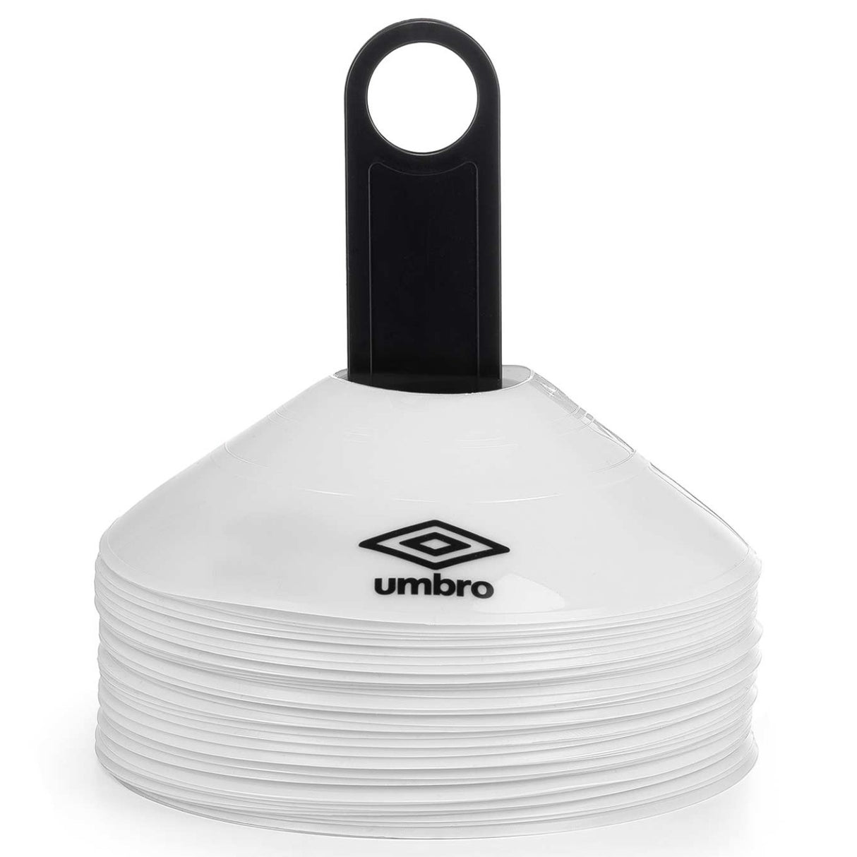 Umbro 20cm Football Training Saucer Cone Set - 50 Pack