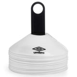 Umbro 20cm Football Training Saucer Cone Set - 50 Pack