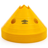 Umbro 30cm Giant Saucer Cone Football Training Set