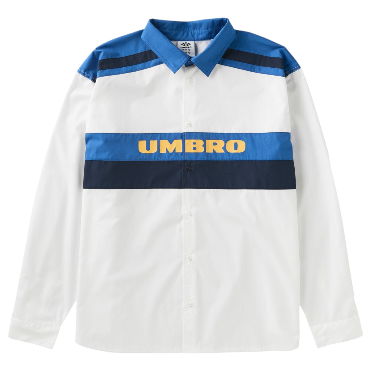 Umbro Panelled Boxy-Oversize-Fit Adults Long-Sleeve Shirt