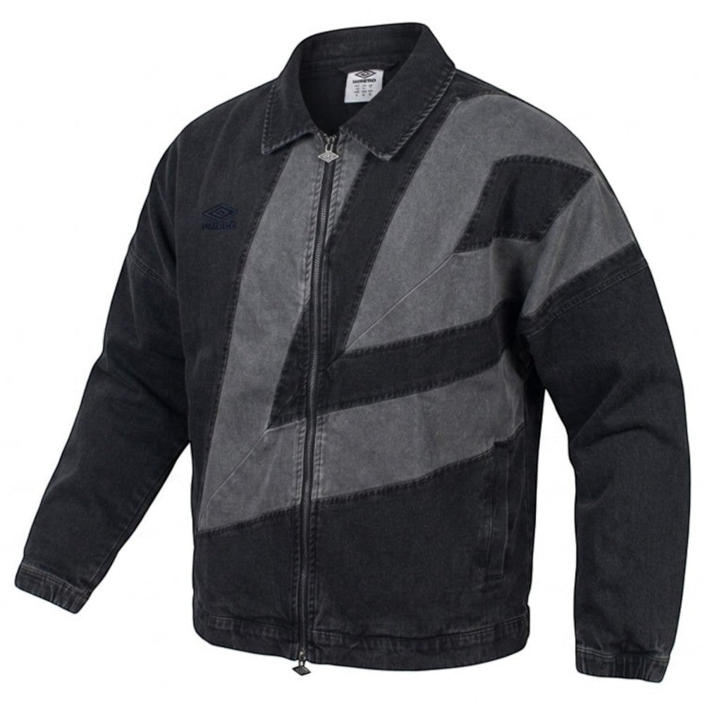 Umbro Adults Loose Boxy-Fit Full-Zip Washed Drill Jacket