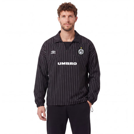 Umbro Pinstripe Adults Loose-Fit Training Drill Top