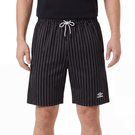 Umbro Pinstripe Adults Oversized Football Training Shorts