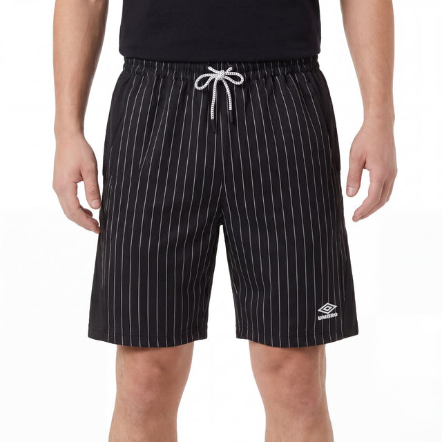 Umbro Pinstripe Adults Oversized Football Training Shorts