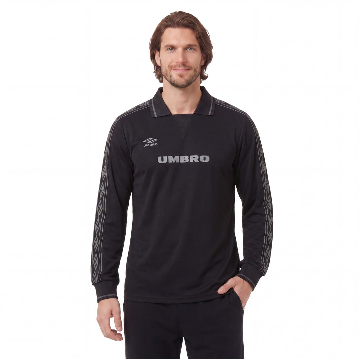 Umbro Football Taped Adults Long-Sleeve Training Jersey