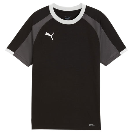 Puma IndividualLIGA Short-Sleeve Kids Crew Neck Jersey