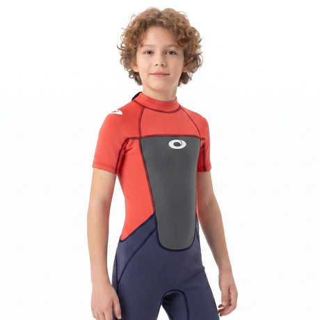 SwimTech Osprey Wind-Resistant Kids Shorty Wetsuit