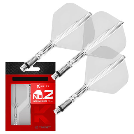 Target KShift NO.2 Intermediate Dart Flight and Shaft System