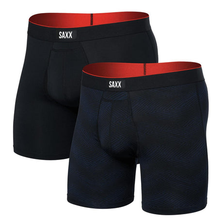 SAXX Multi-Sport Mesh Performance Boxer Brief 6" - 2 Pack