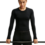 NIKE WMS NP SCULPT LS TOP GG Black