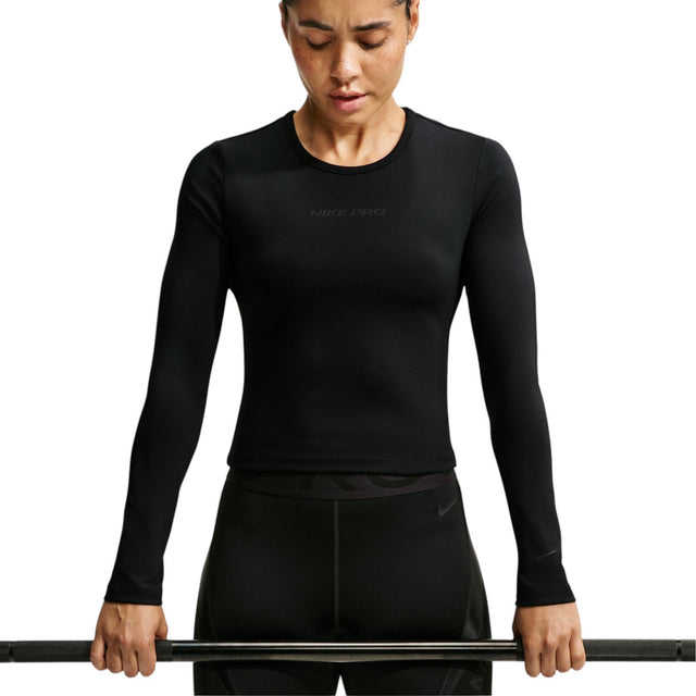 NIKE WMS NP SCULPT LS TOP GG Black