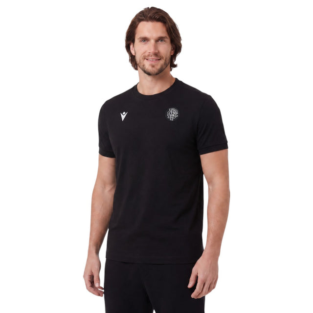 Macron Barbarians Rugby 2026/27 Adults Cotton T-Shirt