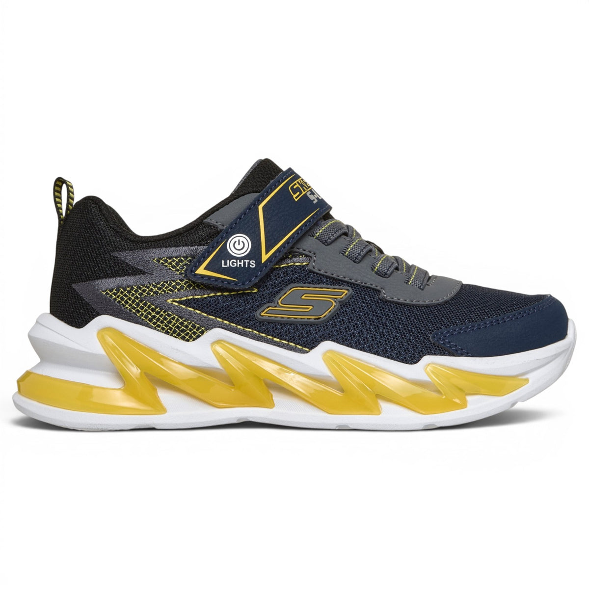 Skechers S-Lights Light-Surge Kids Light-Up Trainers