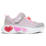 Skechers S-Lights Enchanted Heart Lights Girls Shoes