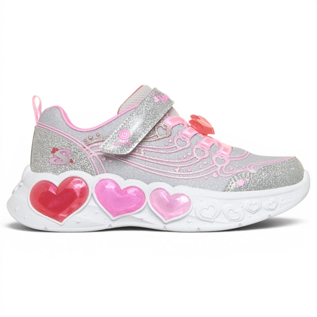 Skechers S-Lights Enchanted Heart Lights Girls Shoes