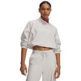 UA Wms Performance Fleece QZ White