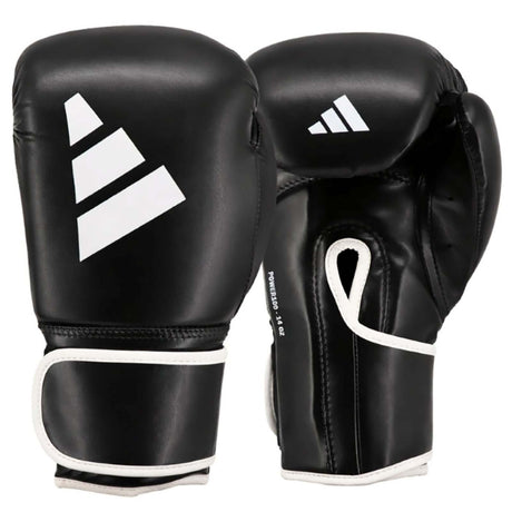 adidas Power 100 Black 8oz Boxing Gloves