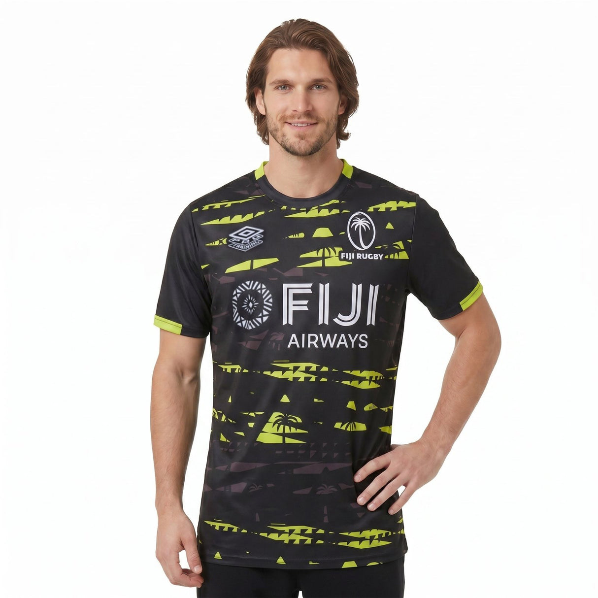 Umbro Fiji 7s Rugby 2026 Short Sleeve Adults Pre-Match Top