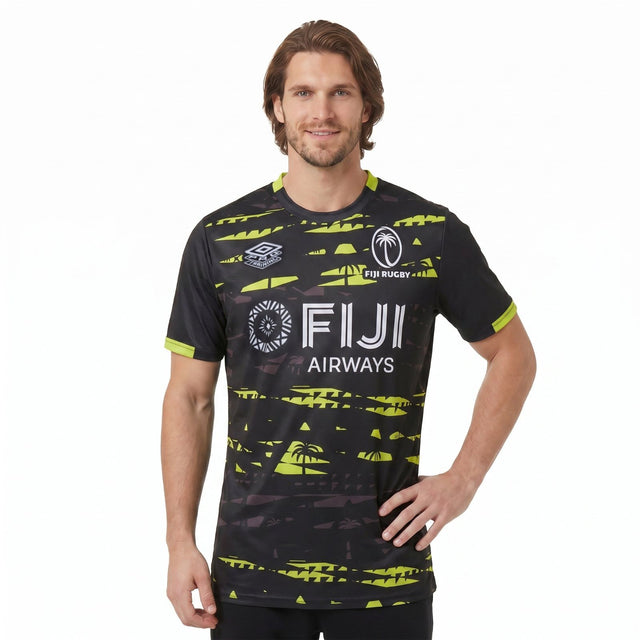 Umbro Fiji 7s Rugby 2026 Short Sleeve Adults Pre-Match Top