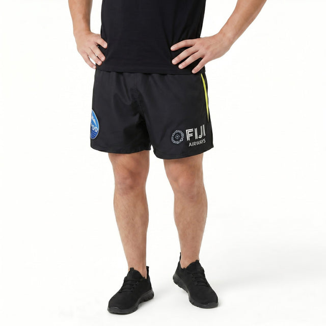 Umbro Fiji 7s Rugby 2026 Adults Training Shorts - Black