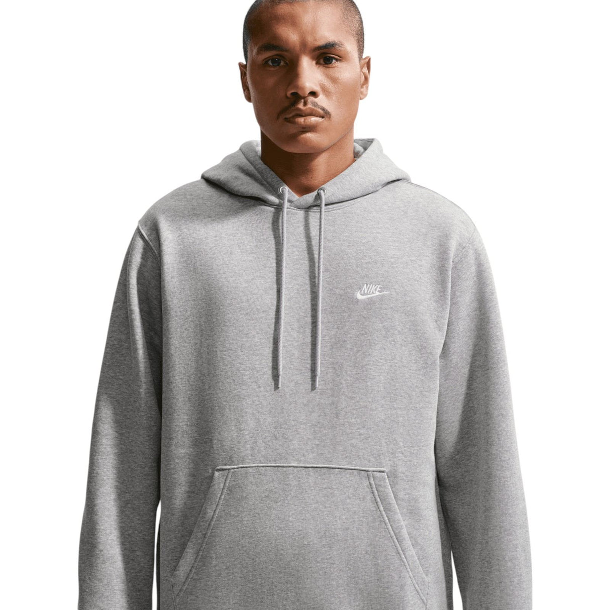 Nike Club Mens Midweight Pullover Fleece Hoodie