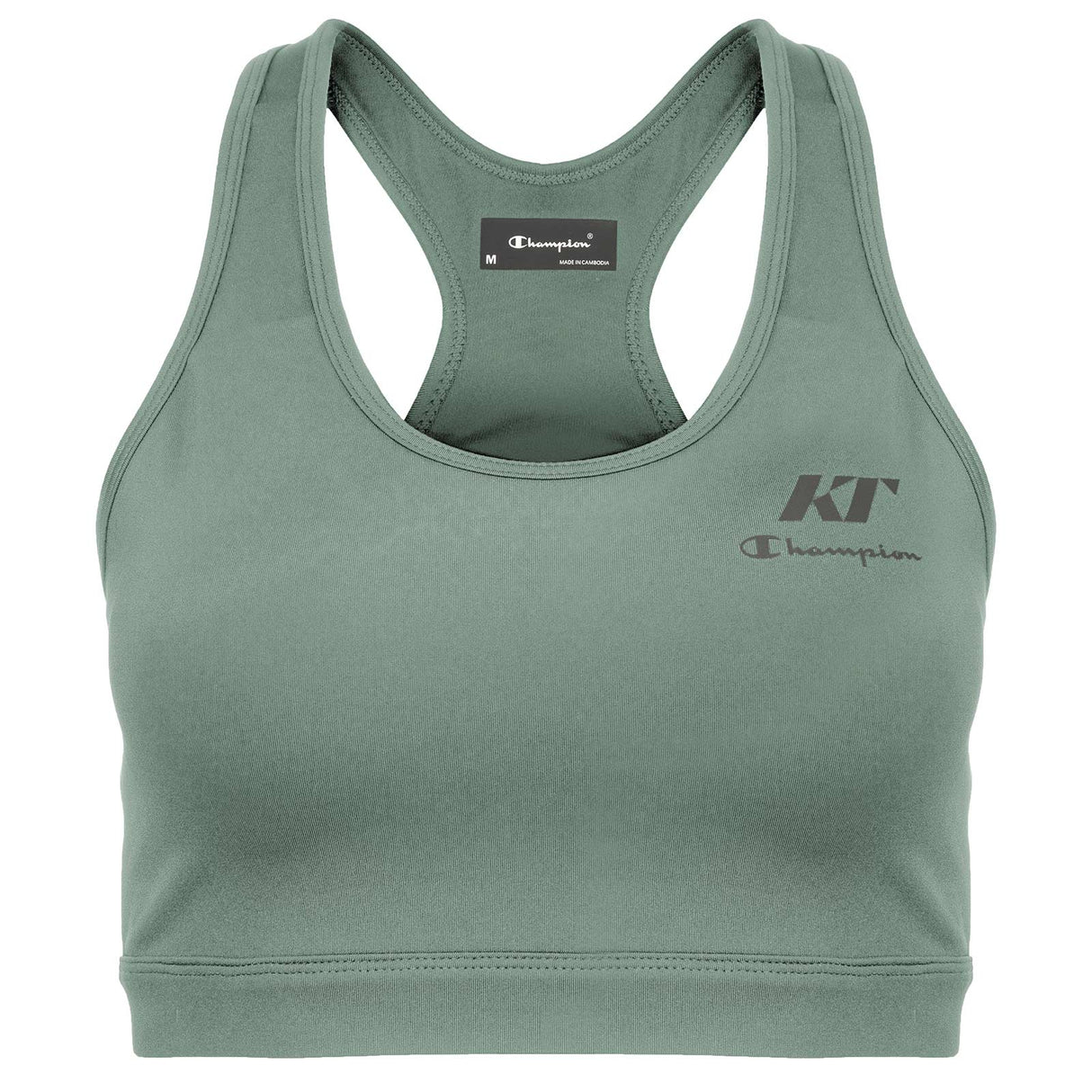 Champion Wms KT Sports Bra Green
