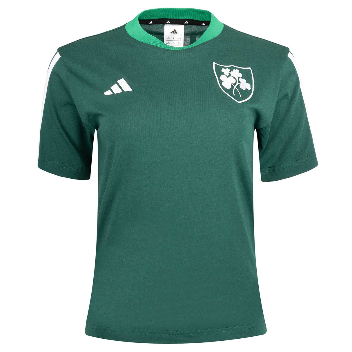 adidas Athletics Ireland Womens 3-Stripes Short-Sleeve T-Shirt